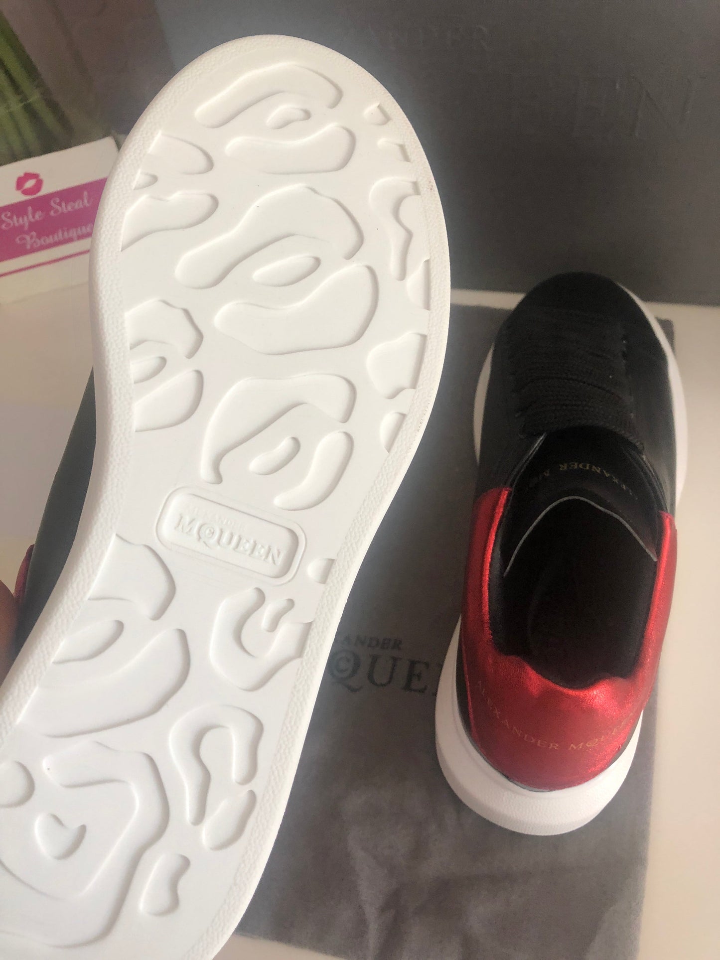 Oversized Sneaker Leather Ladies