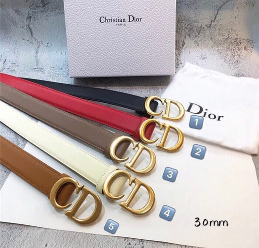 CD Leather Belt