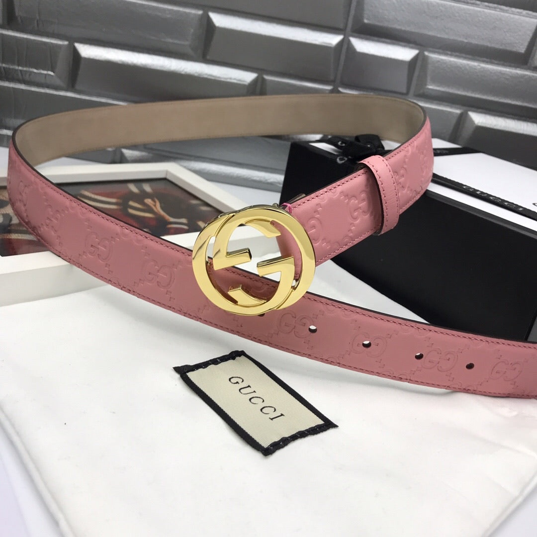 GG Embossed Belt