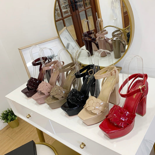 Tribute Patent Sandals