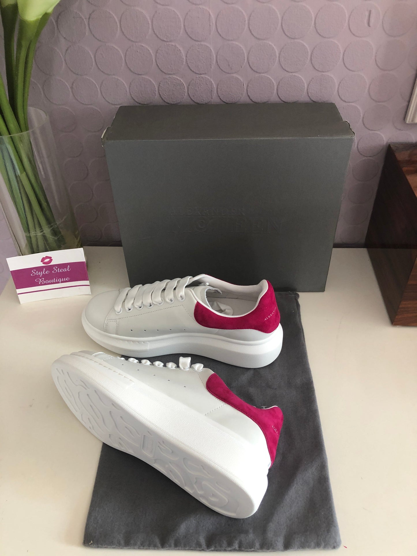 Oversized Sneaker Suede Ladies