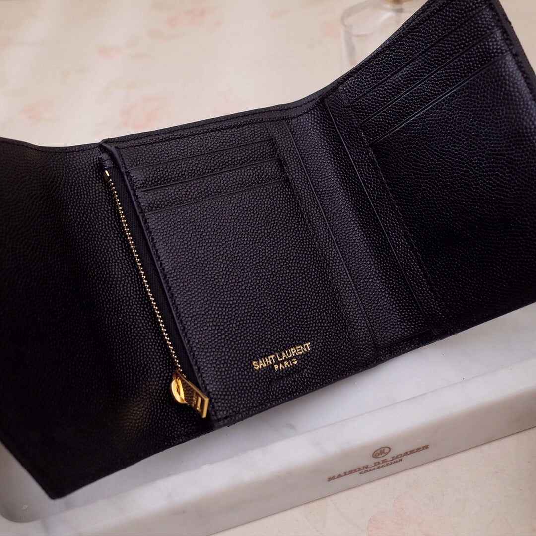 Monogram Tri Fold Wallet