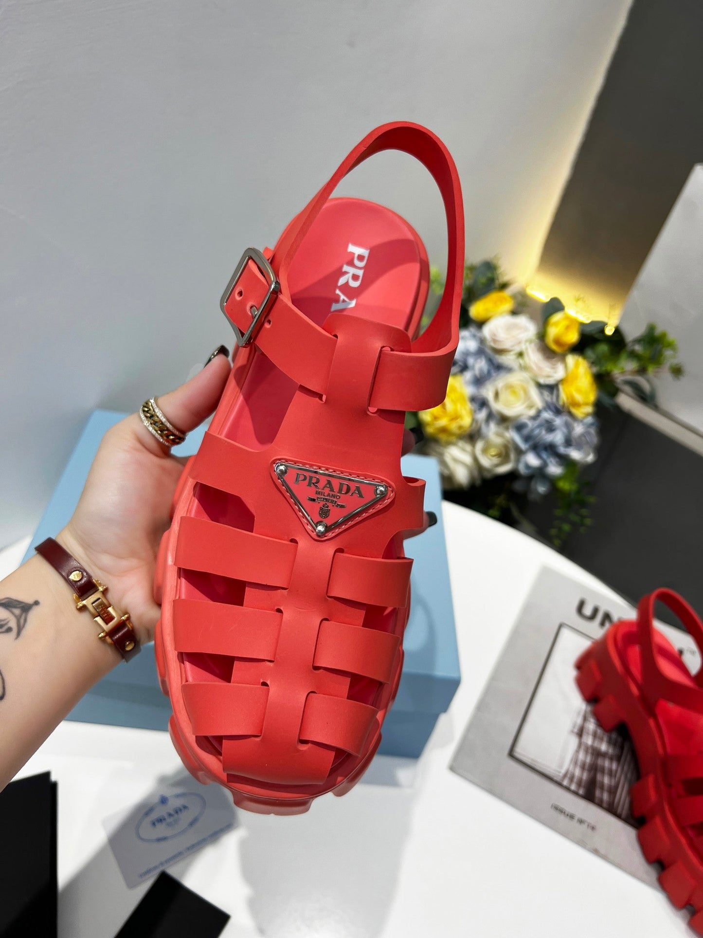 Logo Sandals