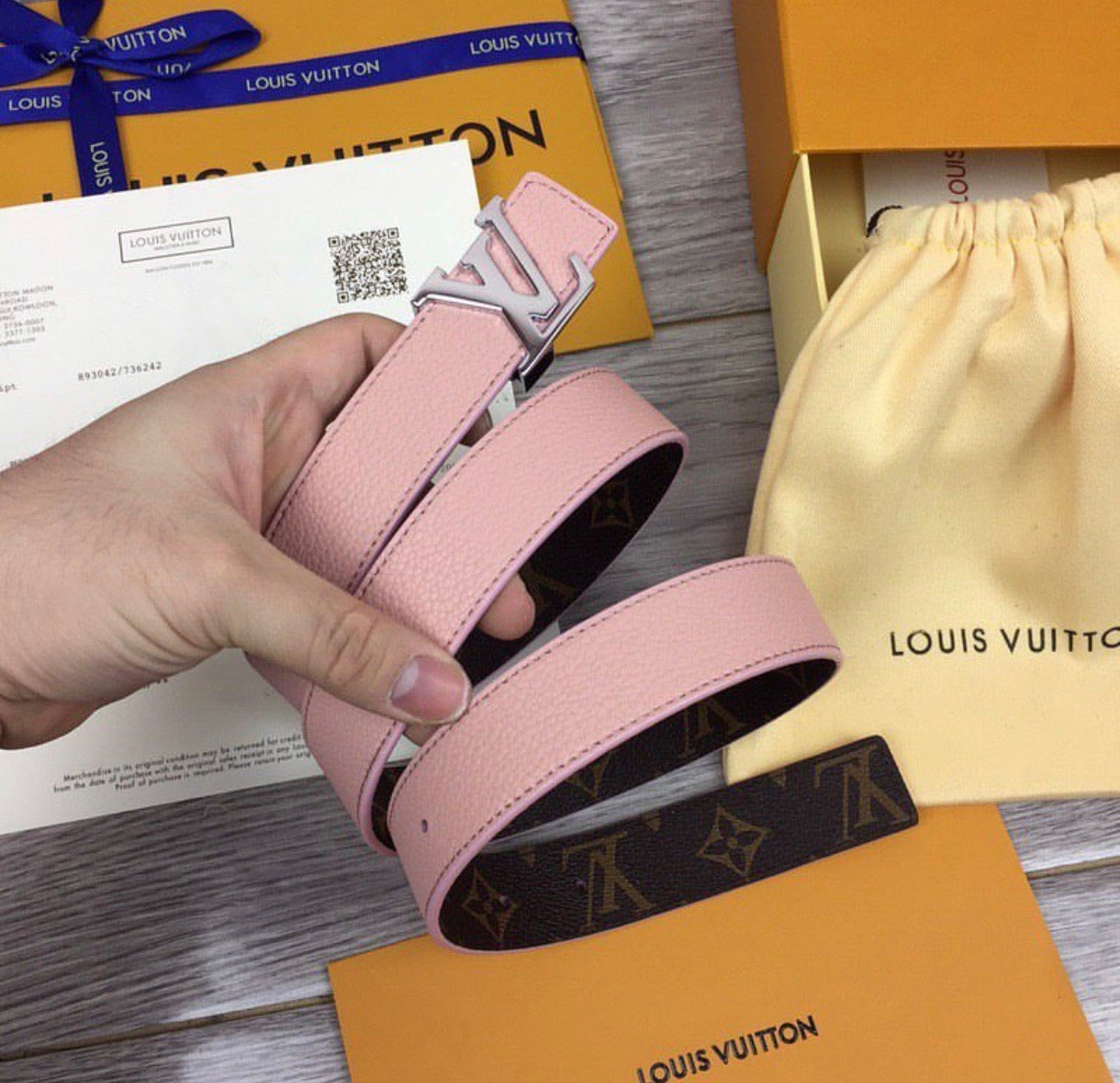 Initiales 30mm Reversible Belt