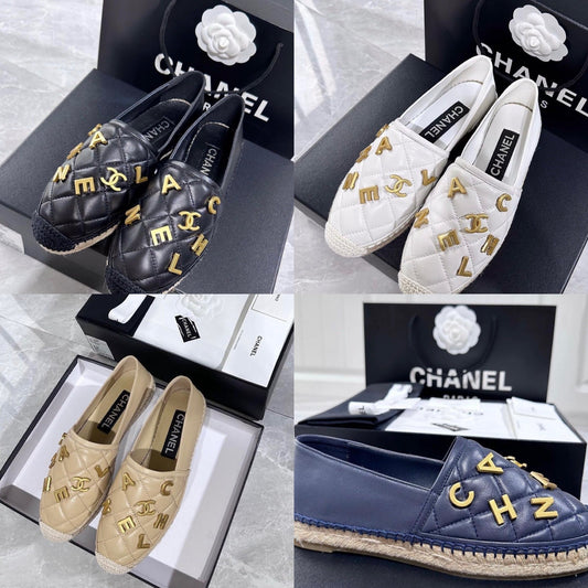 Leather Espadrilles