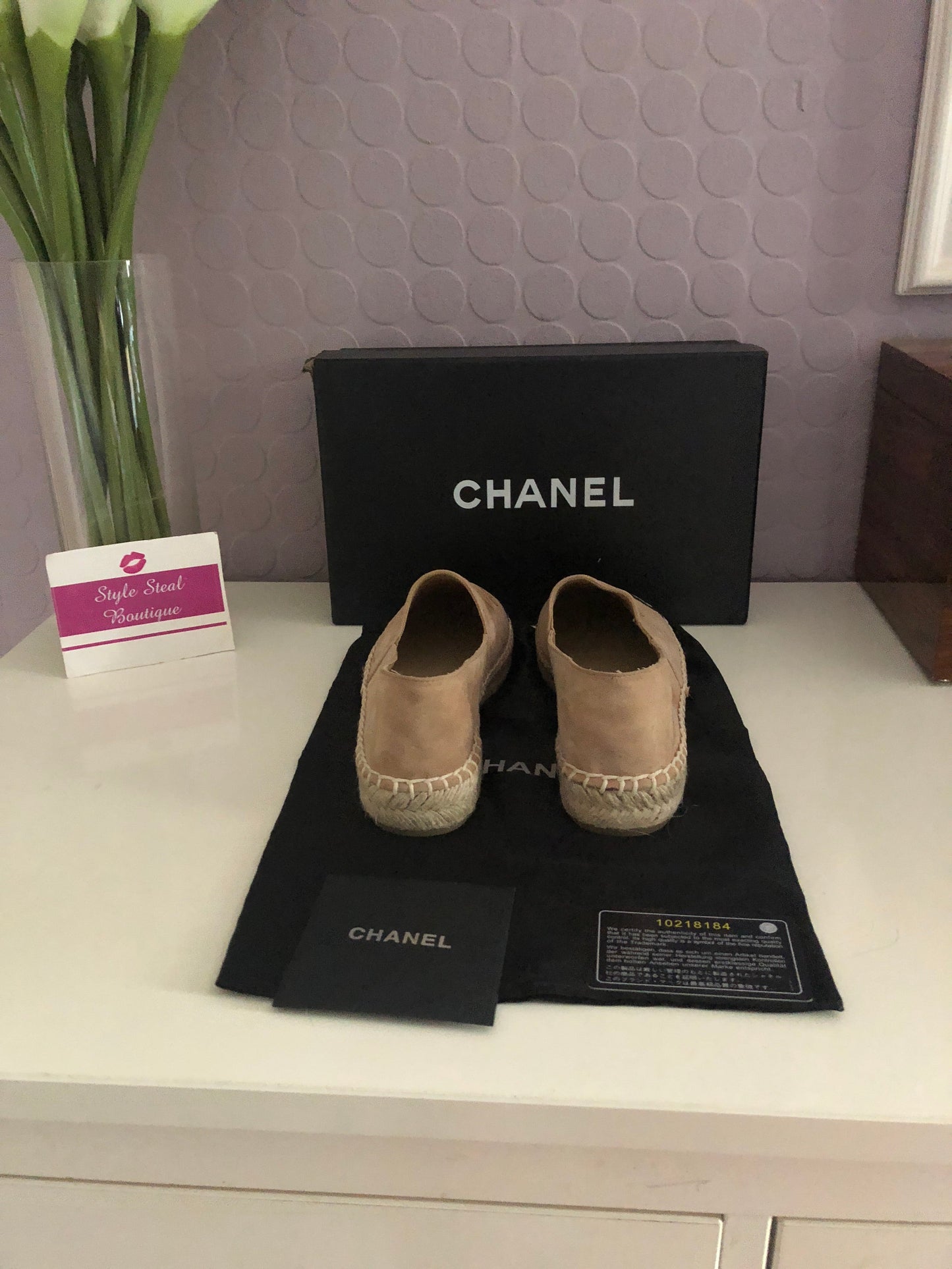 Suede Espadrilles