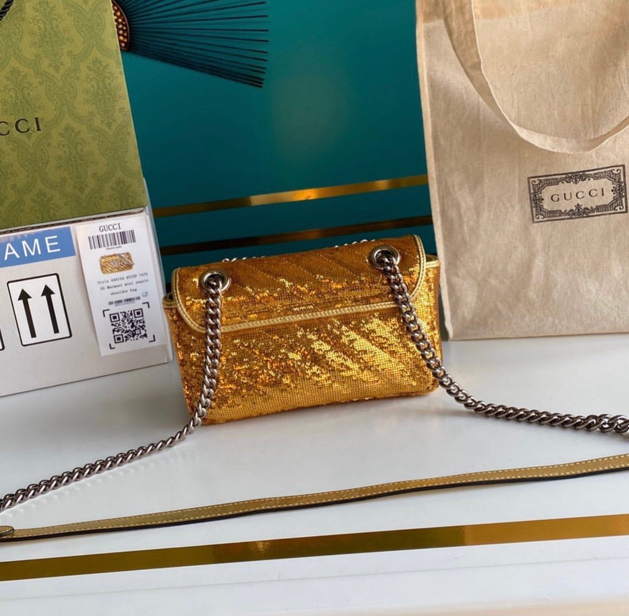 Marmont Mini Sequin