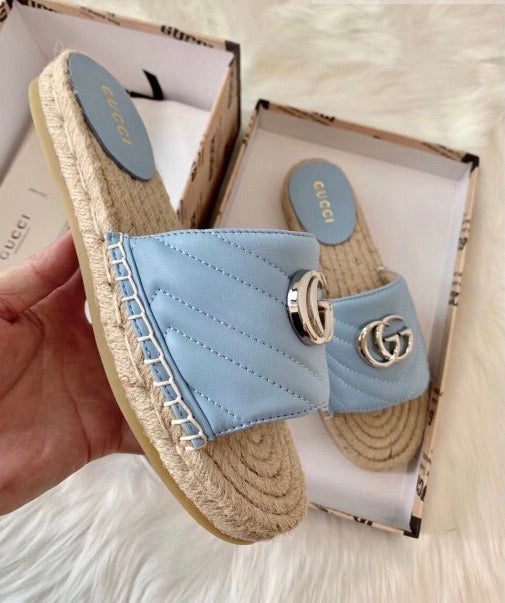 Matelasse Espadrille Sandal