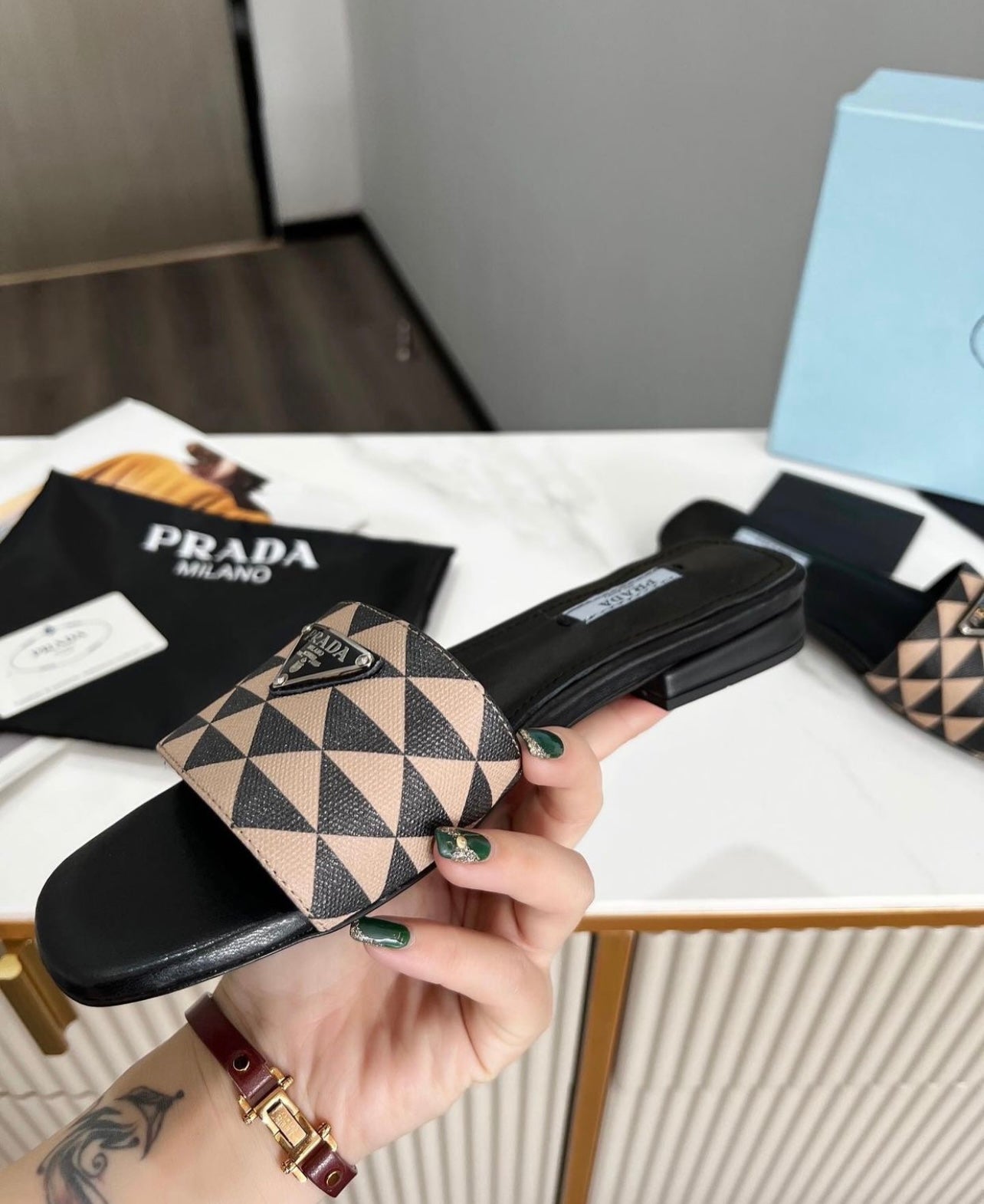 Fabric Sandals