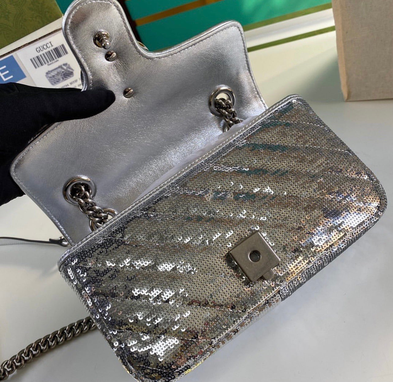 Marmont Mini Sequin