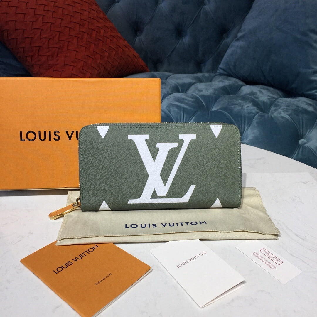 Zippy Giant Monogram Wallet
