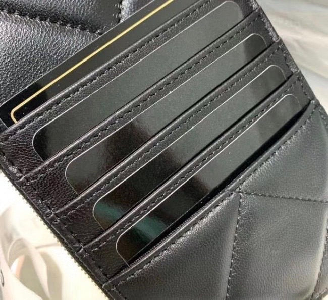 Lambskin Phone Card Purse