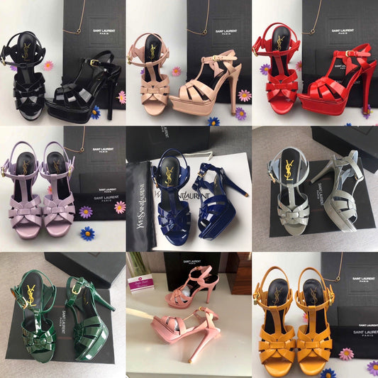 Tribute Patent Sandals 13cm