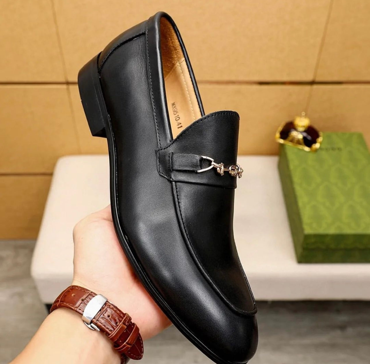 Leather Loafers