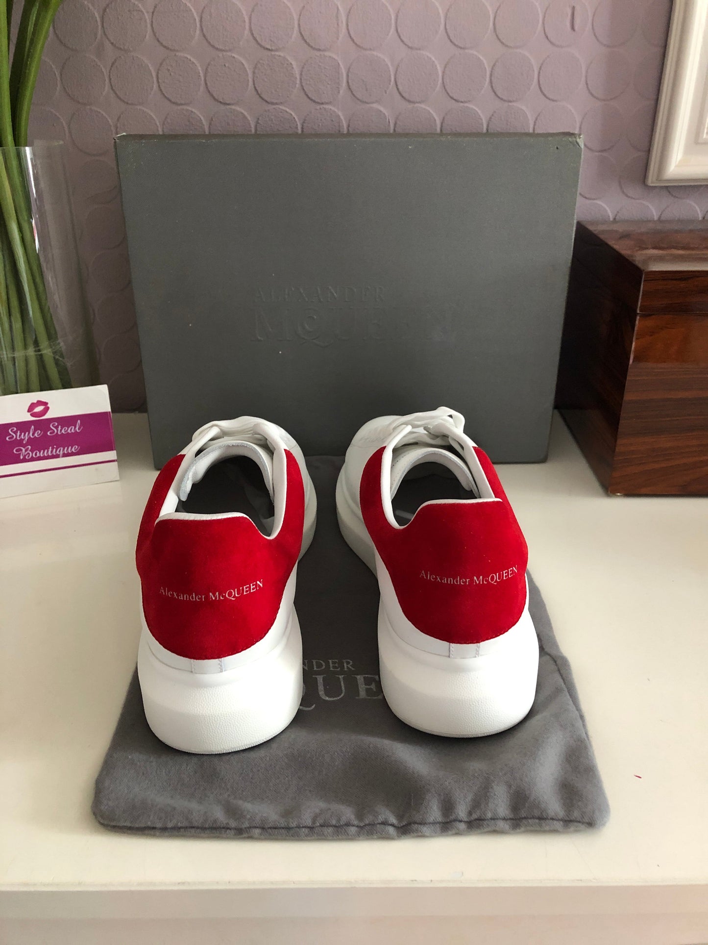 Oversized Sneaker Suede Ladies