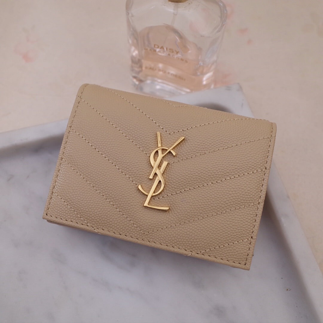 Monogram Card Wallet