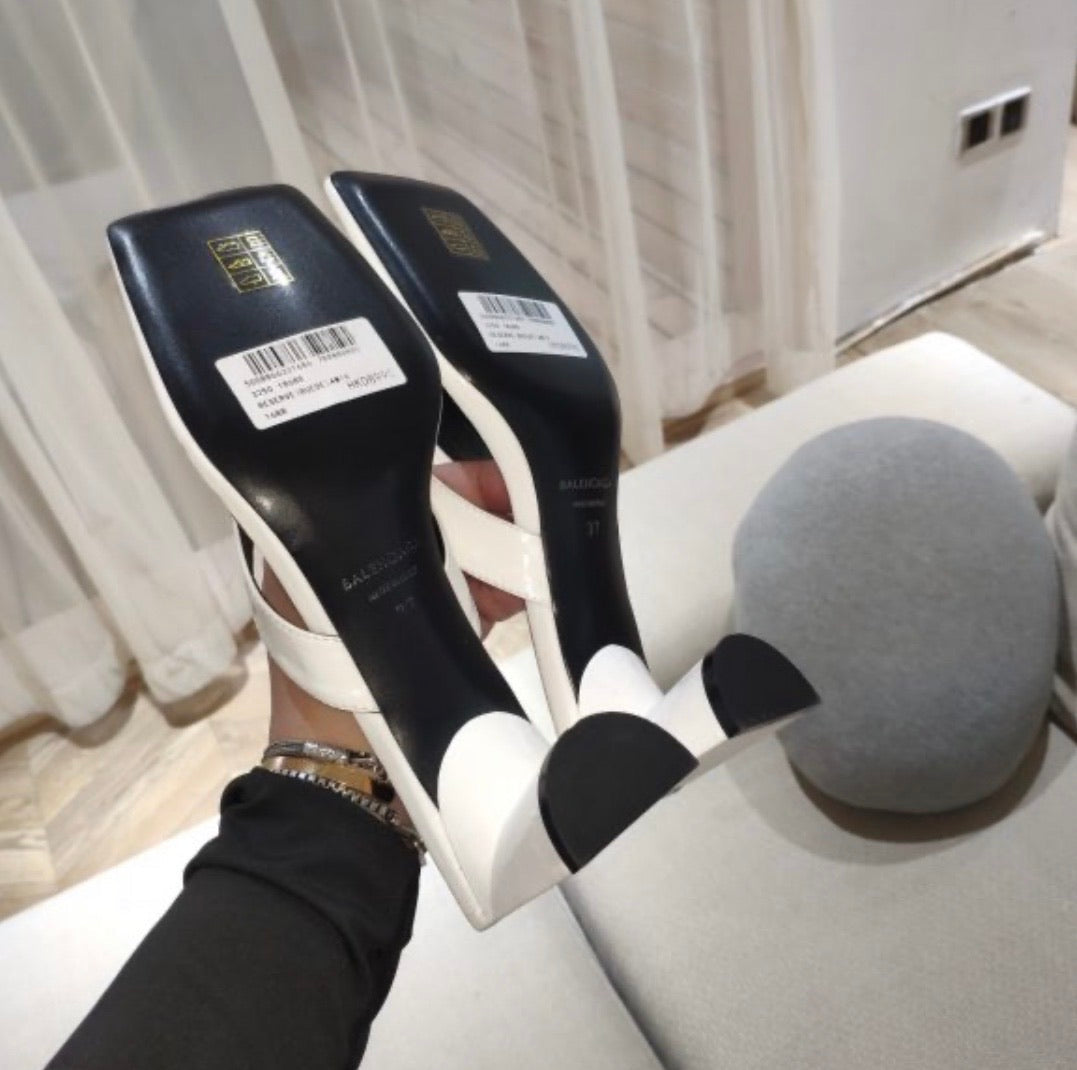 Double Square Sandals