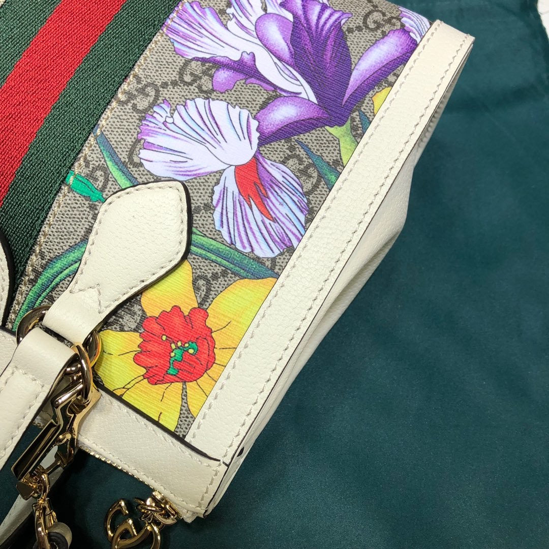 Ophidia Flora Small Tote