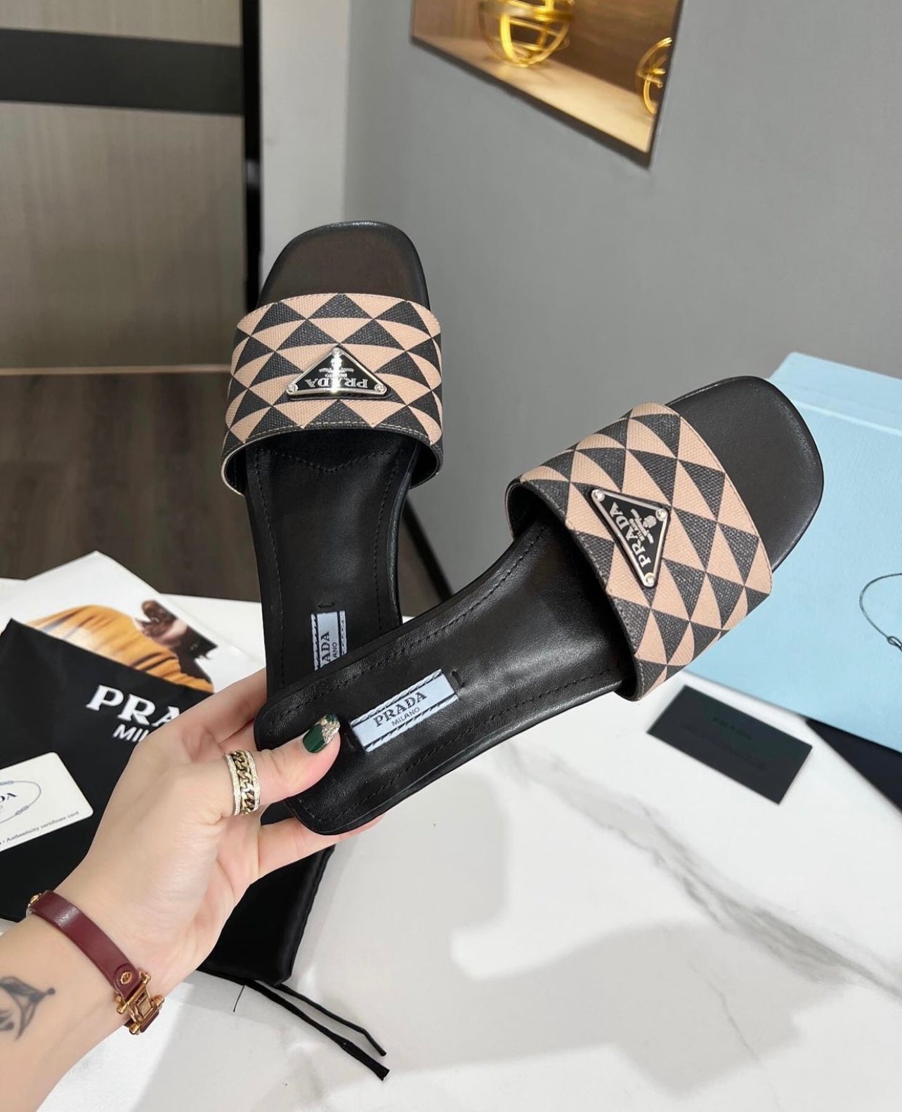 Fabric Sandals