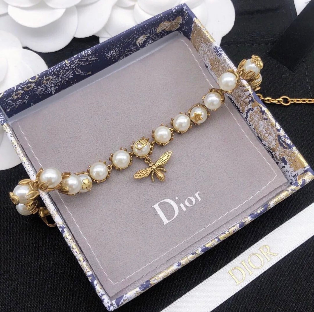 CD Pearl Bracelet