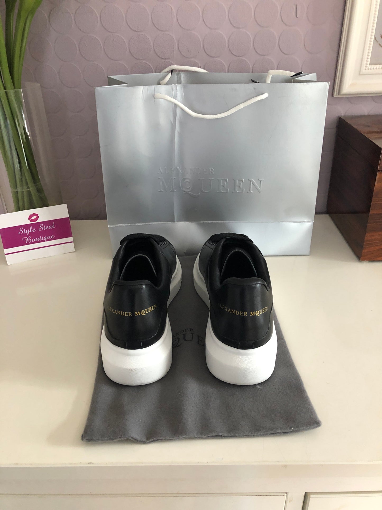 Oversized Sneaker Leather Ladies