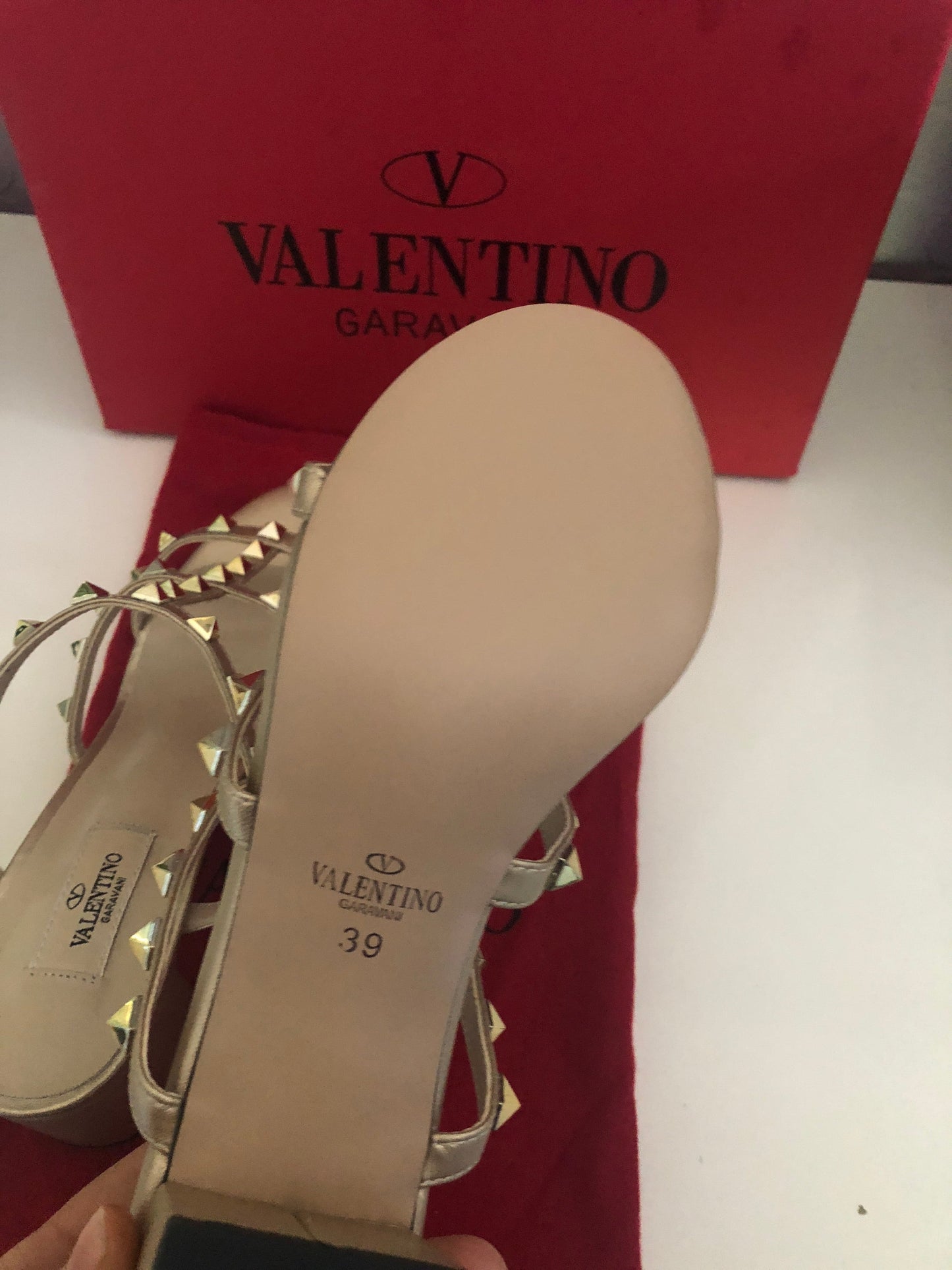 Rockstud Mules 6.5cm