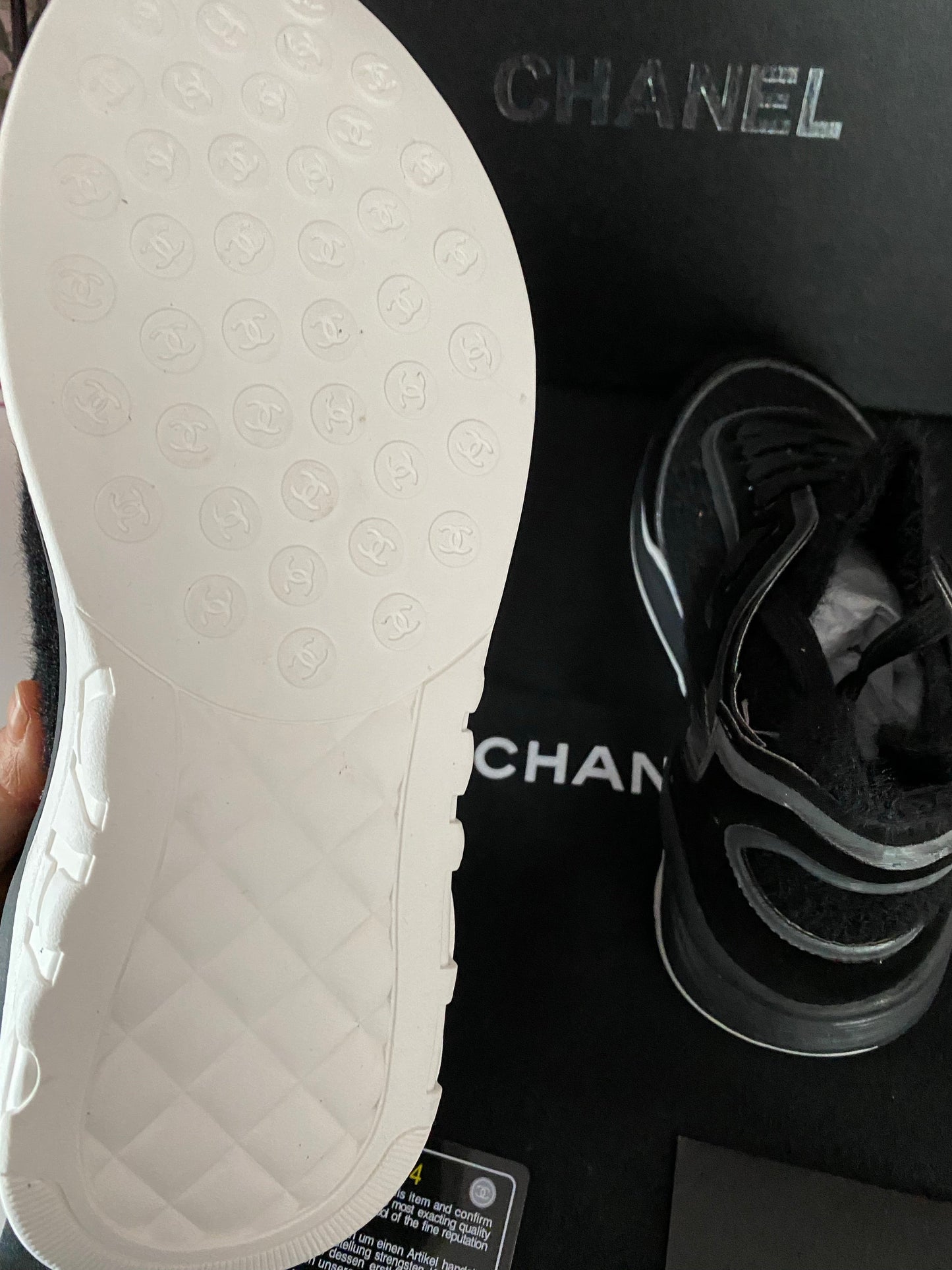 CC Tweed Sneaker