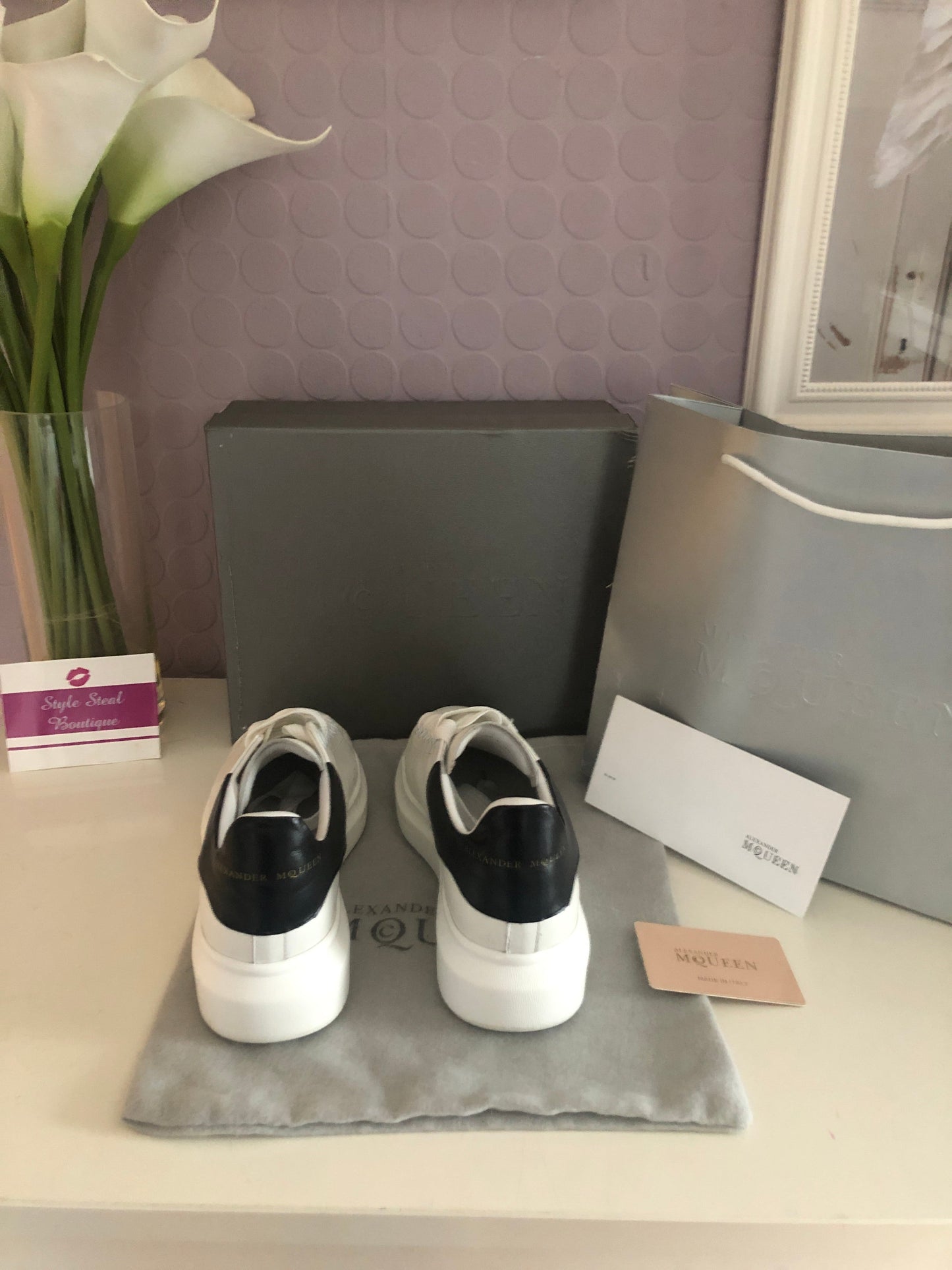 Oversized Sneaker Leather Ladies