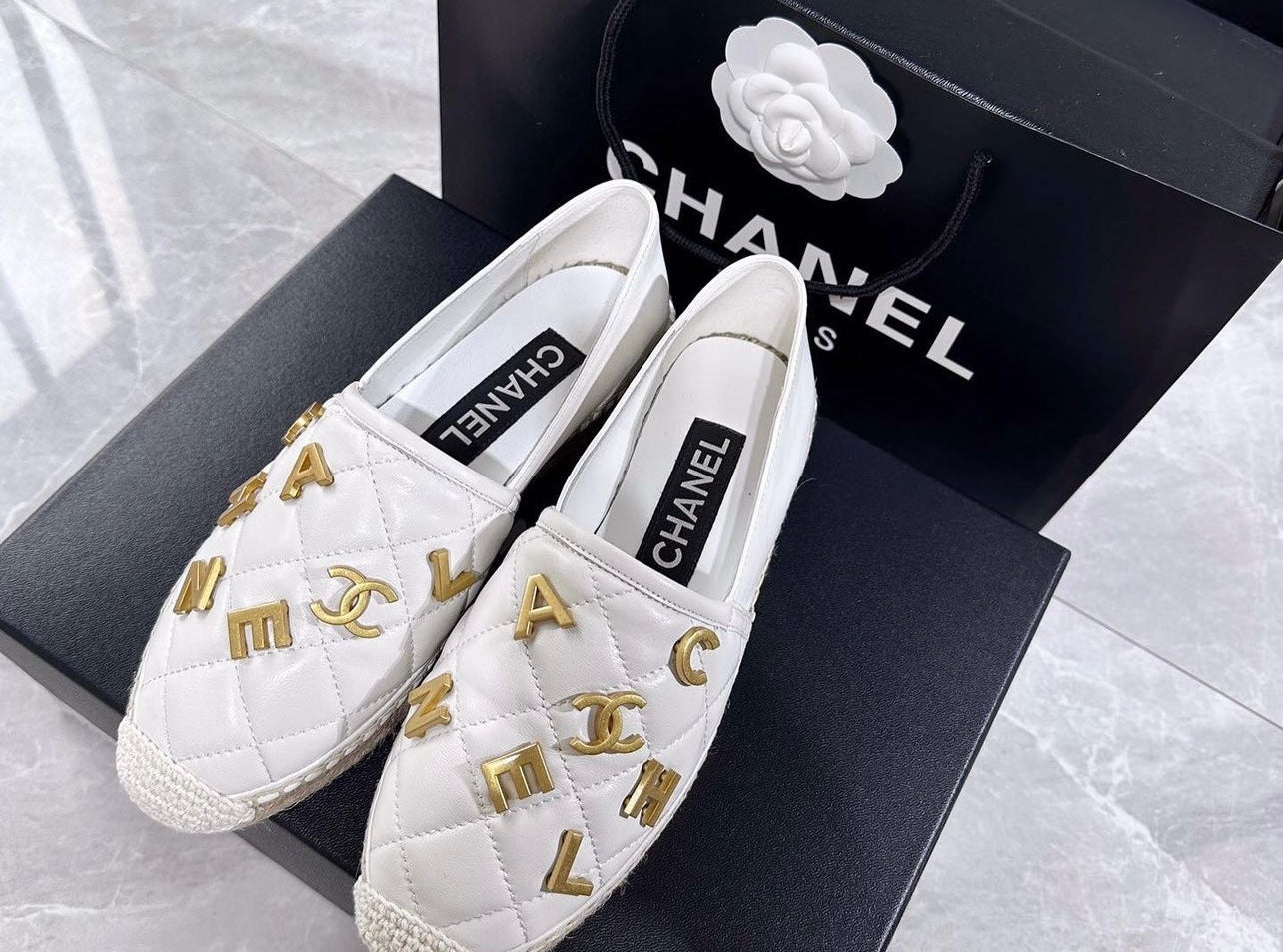 Leather Espadrilles