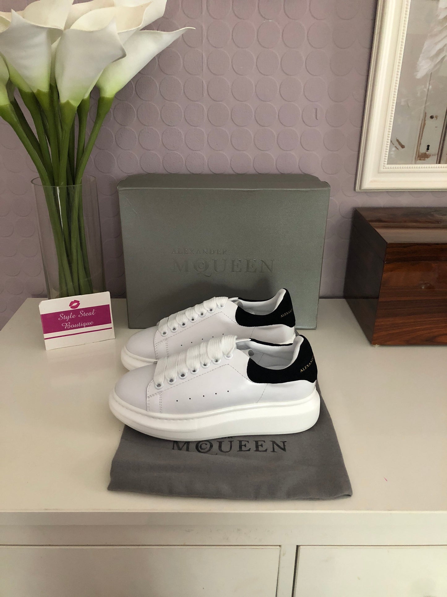 Oversized Sneaker Suede Ladies