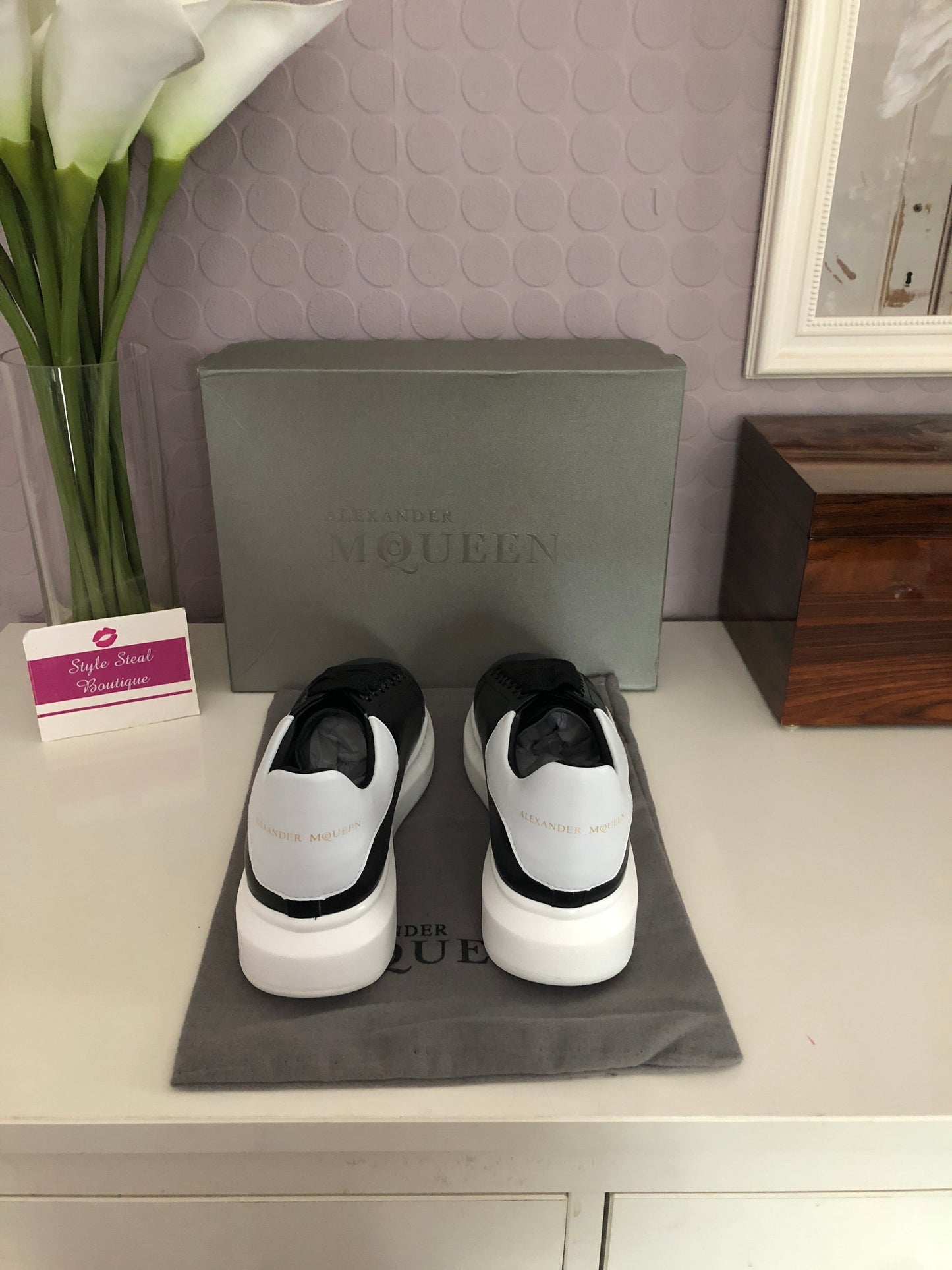 Oversized Sneaker Leather Ladies