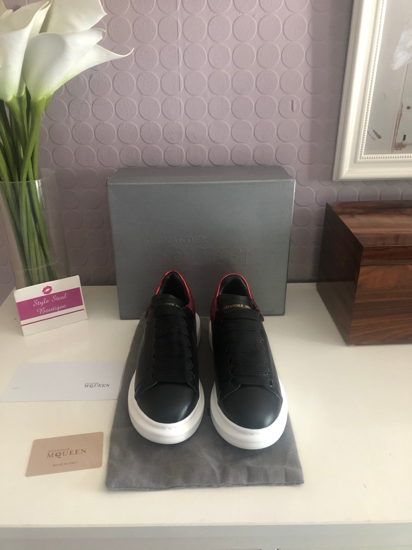 Oversized Sneaker Leather Ladies