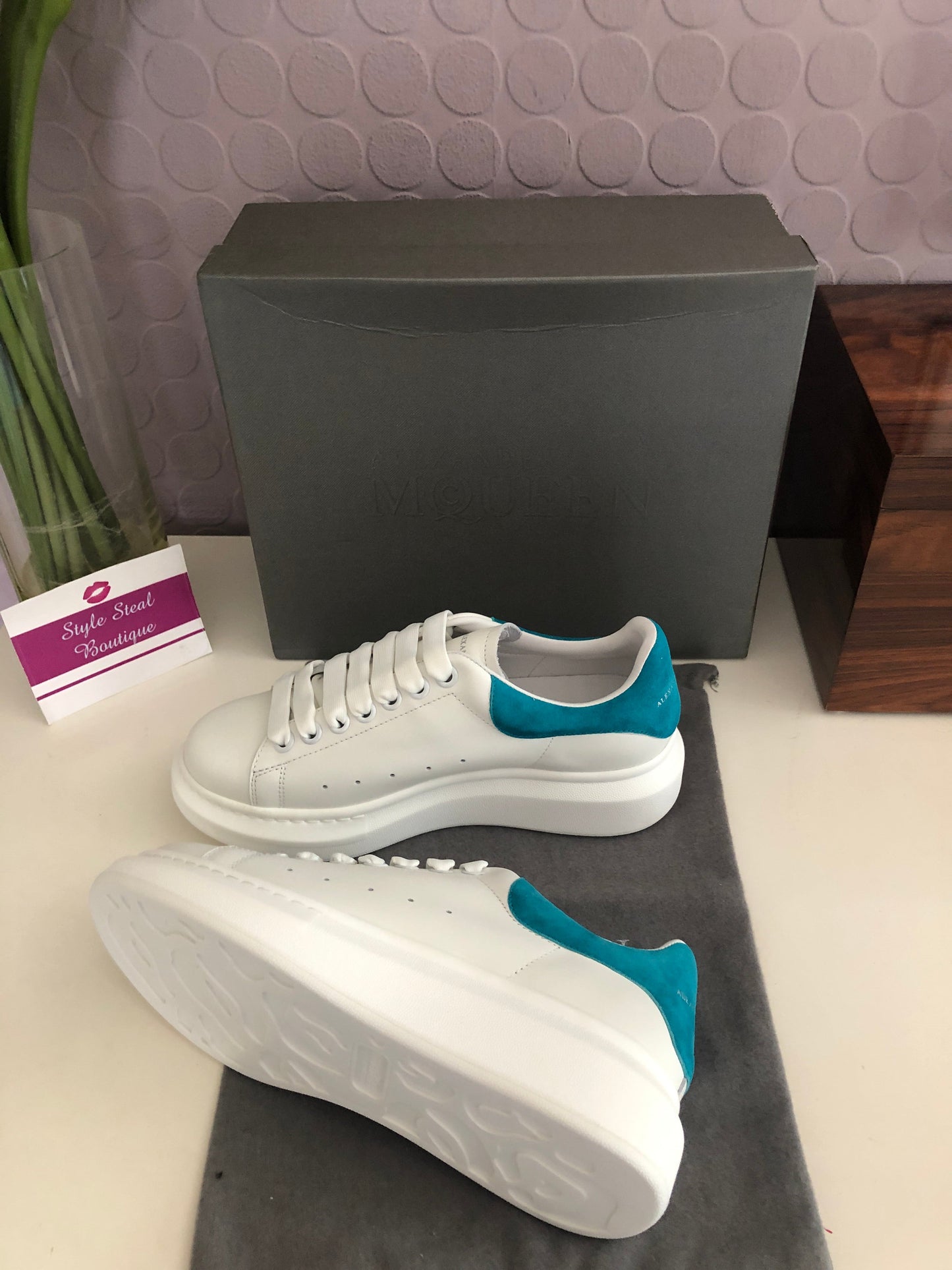 Oversized Sneaker Suede Ladies