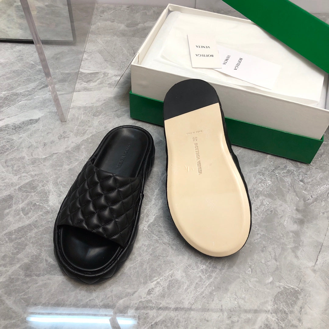 Leather Slides
