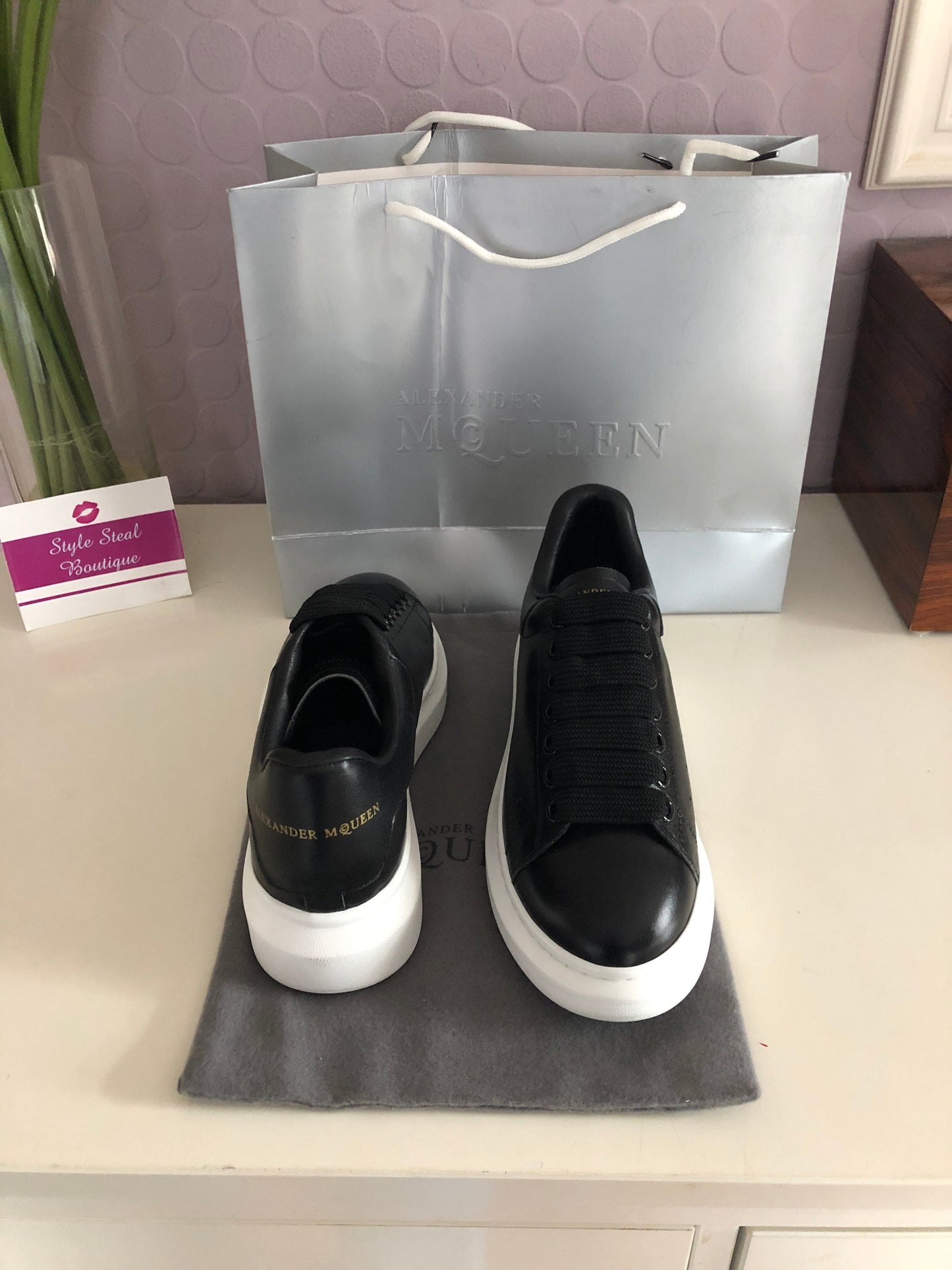 Oversized Sneaker Leather Ladies