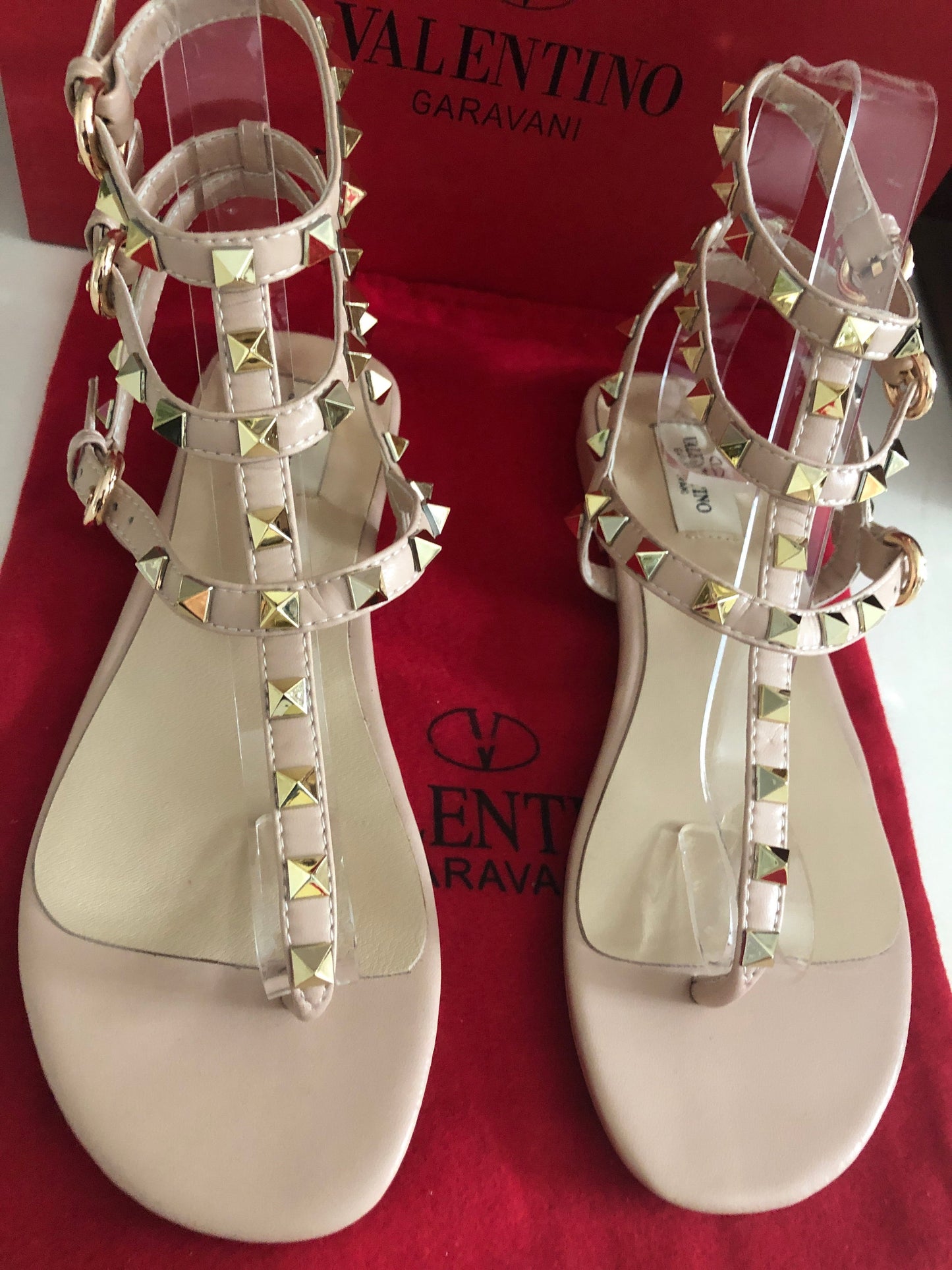 Rockstud Thong Sandals