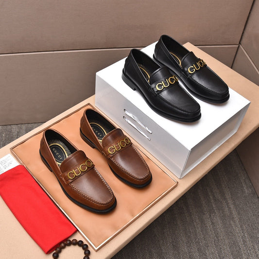 Leather Loafers