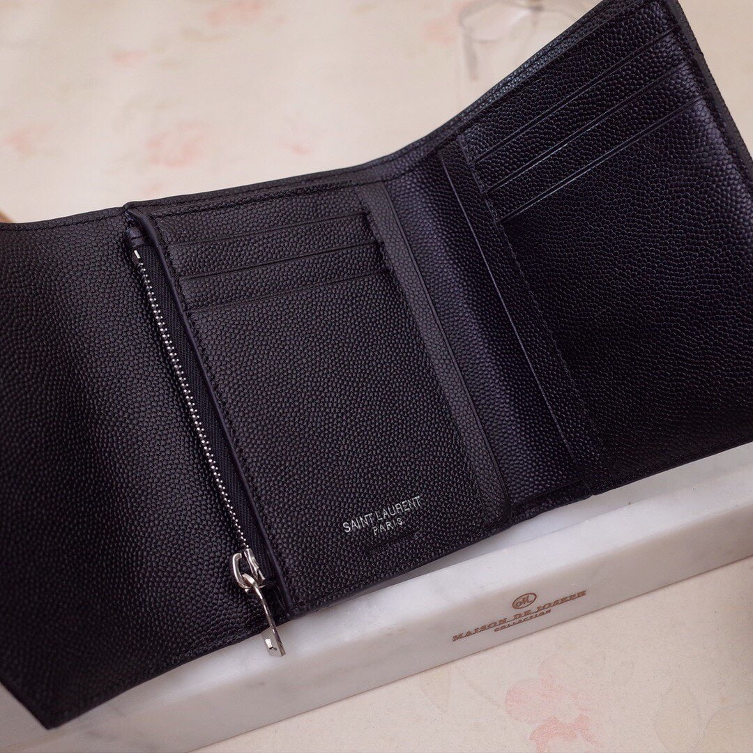 Monogram Tri Fold Wallet