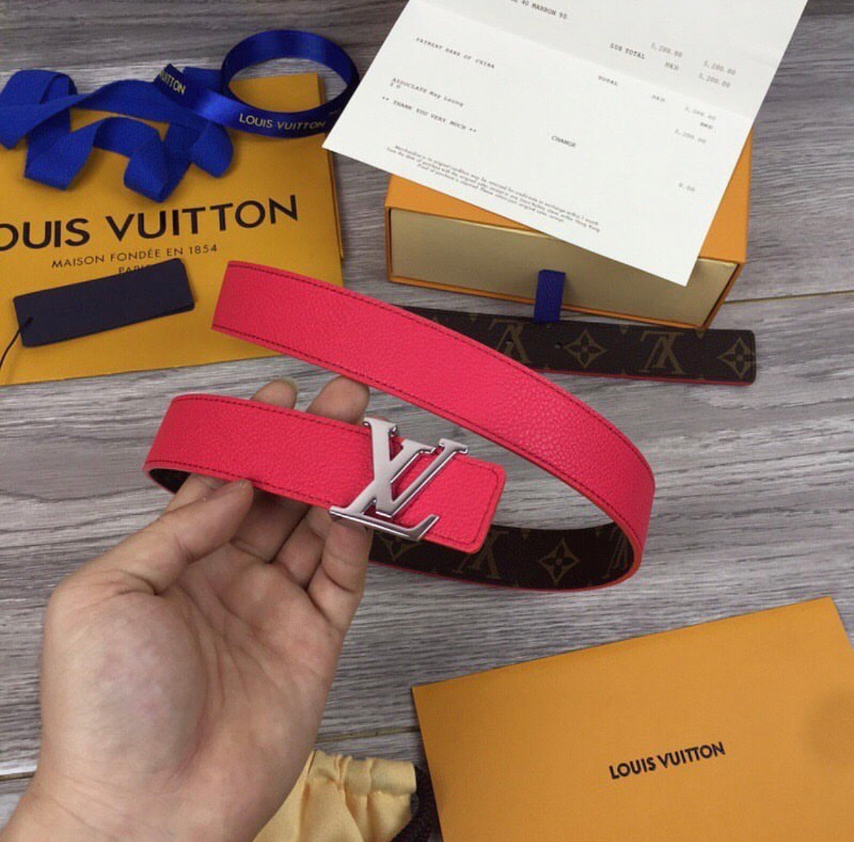 Initiales 30mm Reversible Belt