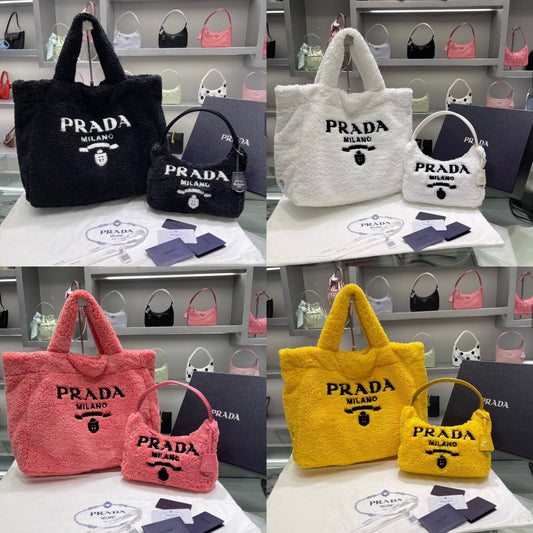 Shearling Tote
