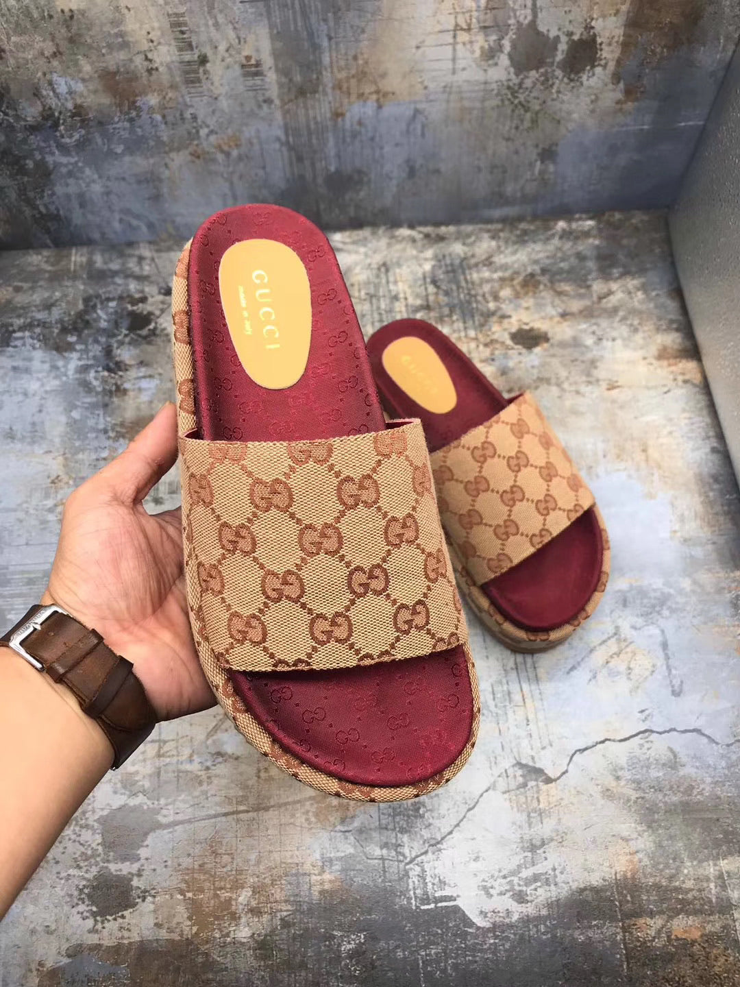 GG Slide Sandal