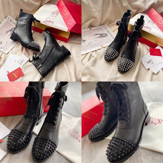Stud Toe Boots