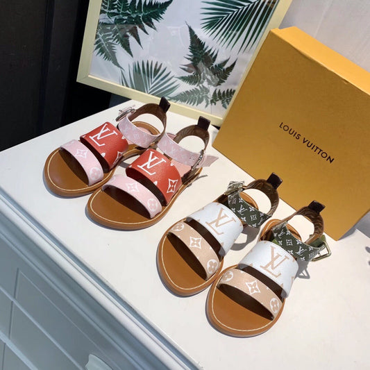 Giant Monogram Sandals