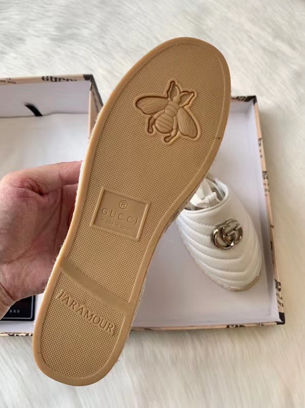 Matelasse Espadrille Sandals