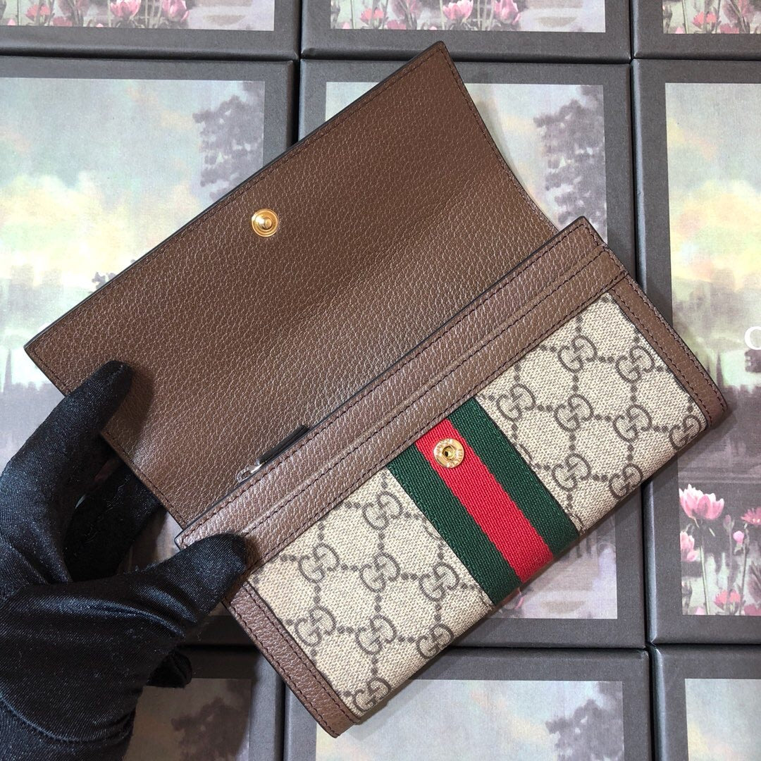 Ophidia Continental Wallet