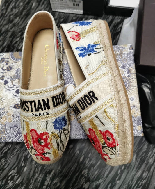Embroidered Espadrilles