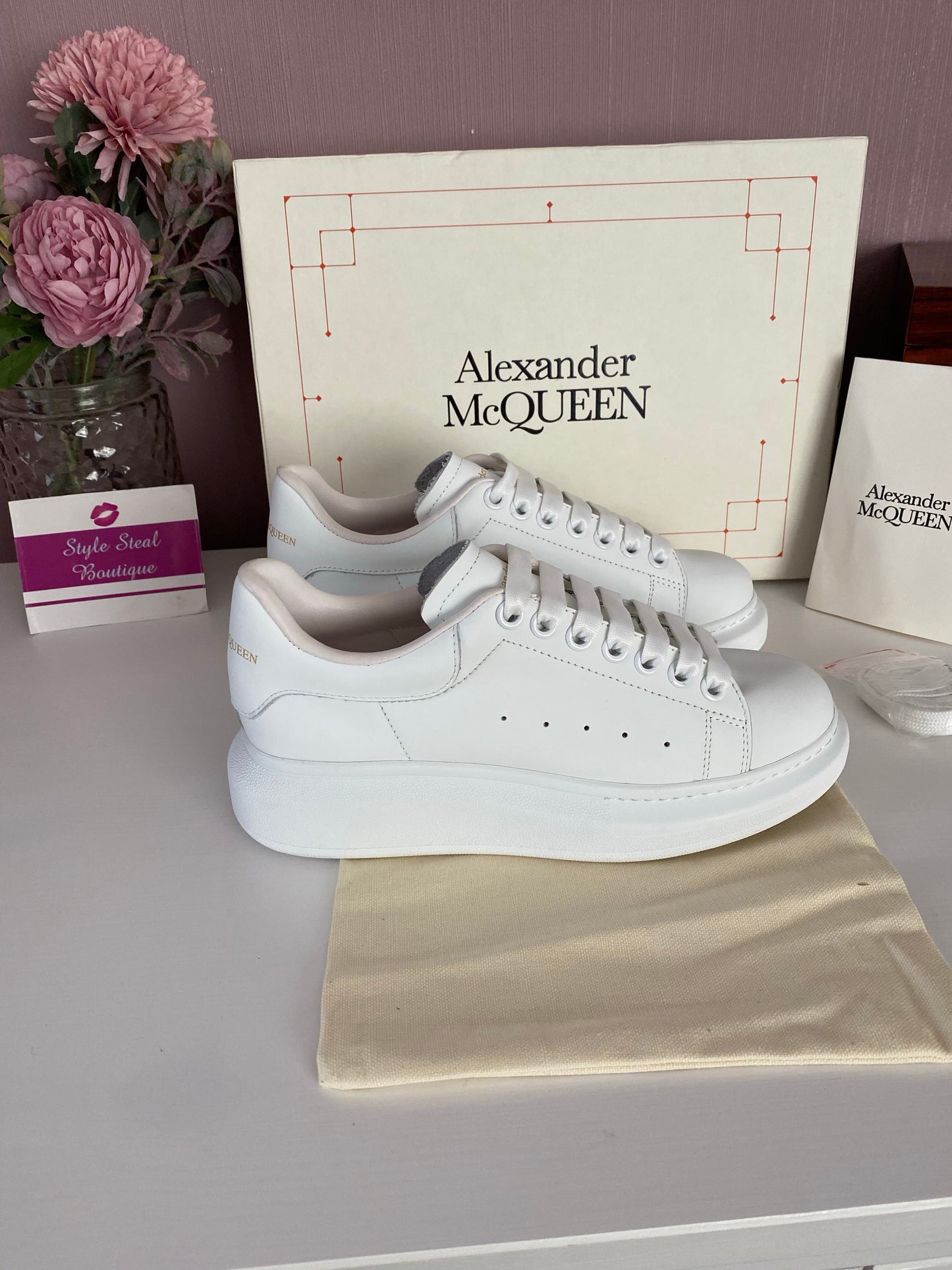 Oversized Sneaker Leather Ladies