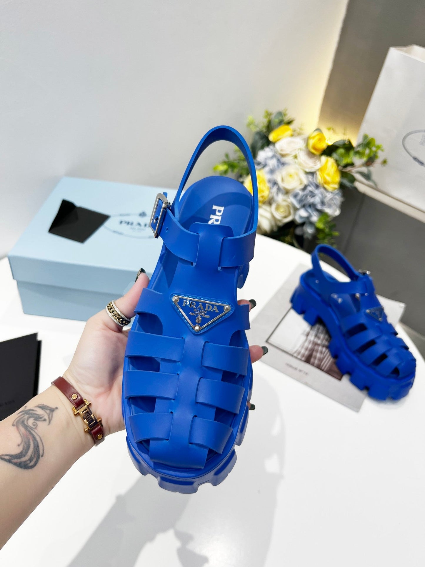Logo Sandals