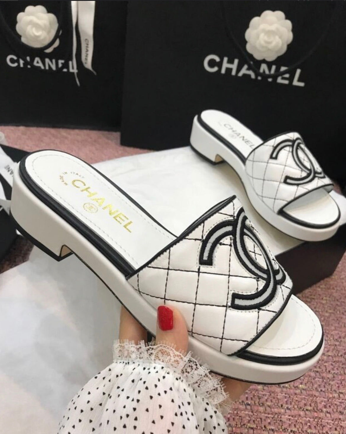 Lambskin Sandals