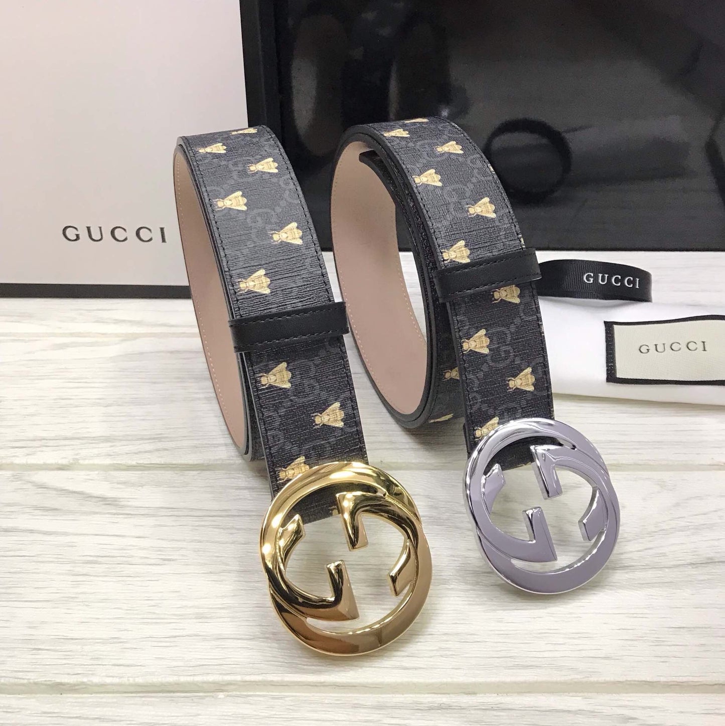 GG Supreme Bees Belt